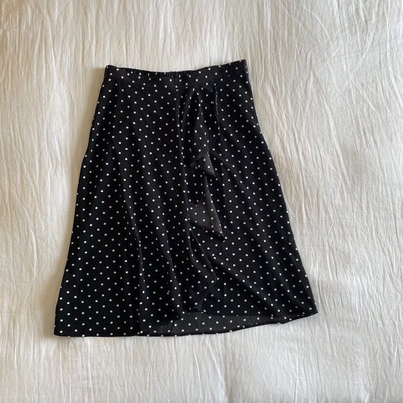 14th & Union Polka Dot Maxi Skirt (sz M) - Picture 1 of 7